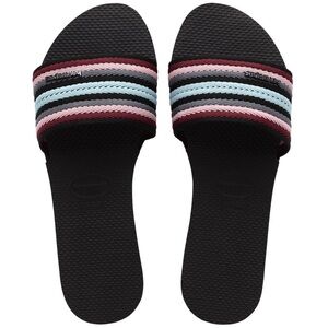 HAVAIANAS Striped Sandals Size 7/8 NEW